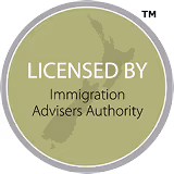 Licensed by Immigration Advisers Authority badge